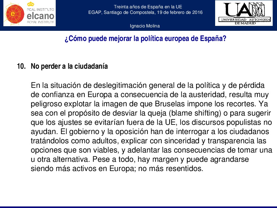 30 años de España en la UE